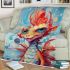 Serene dream dragon blanket