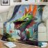 Snowy mountain dragon majesty blanket