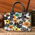 Pattern of flowers maru aronson colors Small Handbag, Totes, Crossbody, Purse: Bag Gift Idea for Girlfriend, Sitter, Birthday, Women ,Daughter, Mama, Ladies