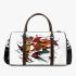 Abstract animal combining organic shapes 3d travel bag