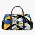 Abstract art vector design featuring an eagle 3d travel bag