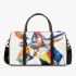 Abstract art with kwinter and gcoat 3d travel bag