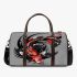 Abstract koi fish swirling colors and graceful curves 3d travel bag