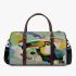 Abstract modern painting of the toucan bird 3d travel bag