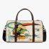 Abstract painting of an abstract toucan 3d travel bag