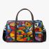 Abstract painting of an animal 3d travel bag