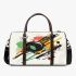 Abstract vector graphic 3d travel bag