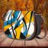Abstract with the shape of a butterfly saddle bag