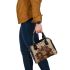 Affican people with dream catcher shoulder handbag