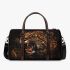Angry leopard with dream catcher 3d travel bag