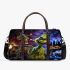 Baby grinchy smile and dancing skeleton king 3d travel bag