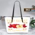 Be Thankful For What You Have Your Life Is Someone Else s Fairy Tale Leather Tote Bag