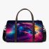 Beautiful colorful horse with long hair 3d travel bag
