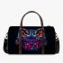 Beautiful colorful owl 3d travel bag