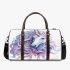 Beautiful unicorn white space around the edges 3d travel bag