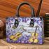 bees flying to musical notes and violins Small Handbag