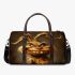 Brown grinchy smile show he big only 3d 3d travel bag