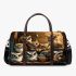 Bunch of owls drinking coffee 3d travel bag
