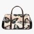 Butterflies and butterfly pattern in soft pink 3d travel bag