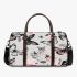 Butterflies and butterfly patterns in soft pink 3d travel bag