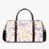 Butterflies and flowers pattern 3d travel bag