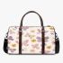 Butterflies and flowers pattern 3d travel bag