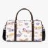 Butterflies and flowers pattern 3d travel bag