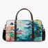 Butterflies and peacock feathers 3d travel bag