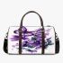 Butterflies and purple flowers 3d travel bag