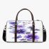 Butterflies and purple flowers 3d travel bag