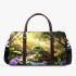 Cartoon style turtle rock in nature 3d travel bag