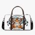 Cartoon tiger and dream catcher 3d travel bag