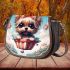 Cloud canine's daydream Saddle Bags for Women: Perfect Gift for Girlfriend, Wife, Daughter