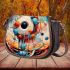 Colorful abstract eye artwork Saddle Bags for Women: Perfect Gift for Girlfriend, Wife, Daughter