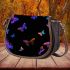 Colorful butterflies in a simple and cute saddle bag