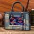 Colorful butterflies in various shades small handbag