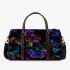 Colorful butterflies in various shades 3d travel bag
