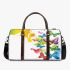 Colorful butterflies were flying 3d travel bag