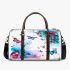 Colorful butterflies with pink and blue wings 3d travel bag