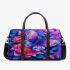 Colorful butterfly and flowers 3d travel bag