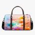 Colorful daisies and butterflies 3d travel bag