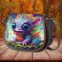 Colorful dragon serenity Saddle Bags for Women: Perfect Gift for Girlfriend, Wife, Daughter