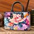 Colorful Floral Vase Arrangement Small Handbag