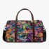 Complex and elaborately detailed abstract painting 3d travel bag