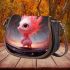 Contemplative creature in dusk Saddle Bags for Women: Perfect Gift for Girlfriend, Wife, Daughter