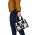 Curious dog in the urban landscape Chic Stylish Shoulder Handbag & Women Totes: Perfect Gift for Girlfriend | Crossbody, Purse, Handbag