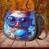 Curious owl on boat with ball Saddle Bags for Women: Perfect Gift for Girlfriend, Wife, Daughter