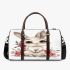 Cute baby bunny with big eyes 3d travel bag