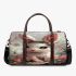 Cute baby bunny with big eyes 3d travel bag