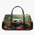 Cute baby panda eating bamboo 3d travel bag